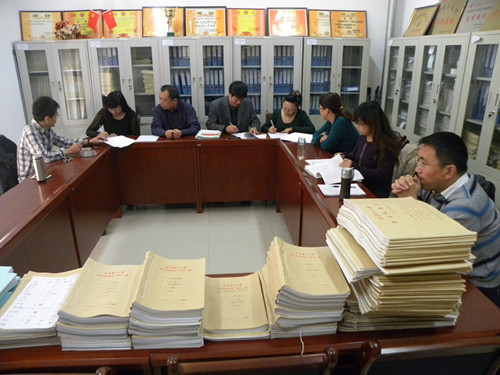 公司党总支与公司各党支部签订目标管理责任书