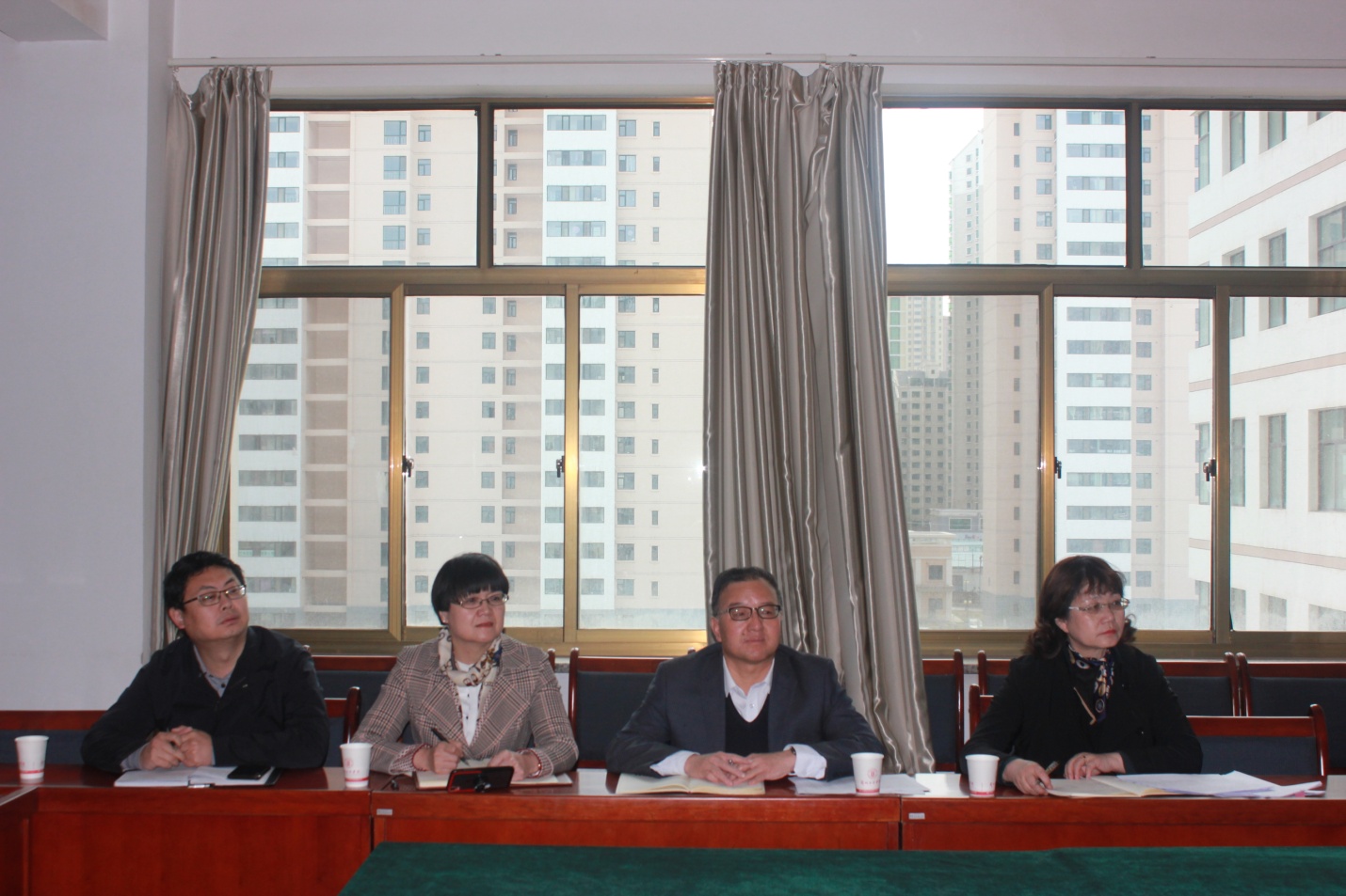 董事长郑伟强到公司开展团队及专业建设调研工作